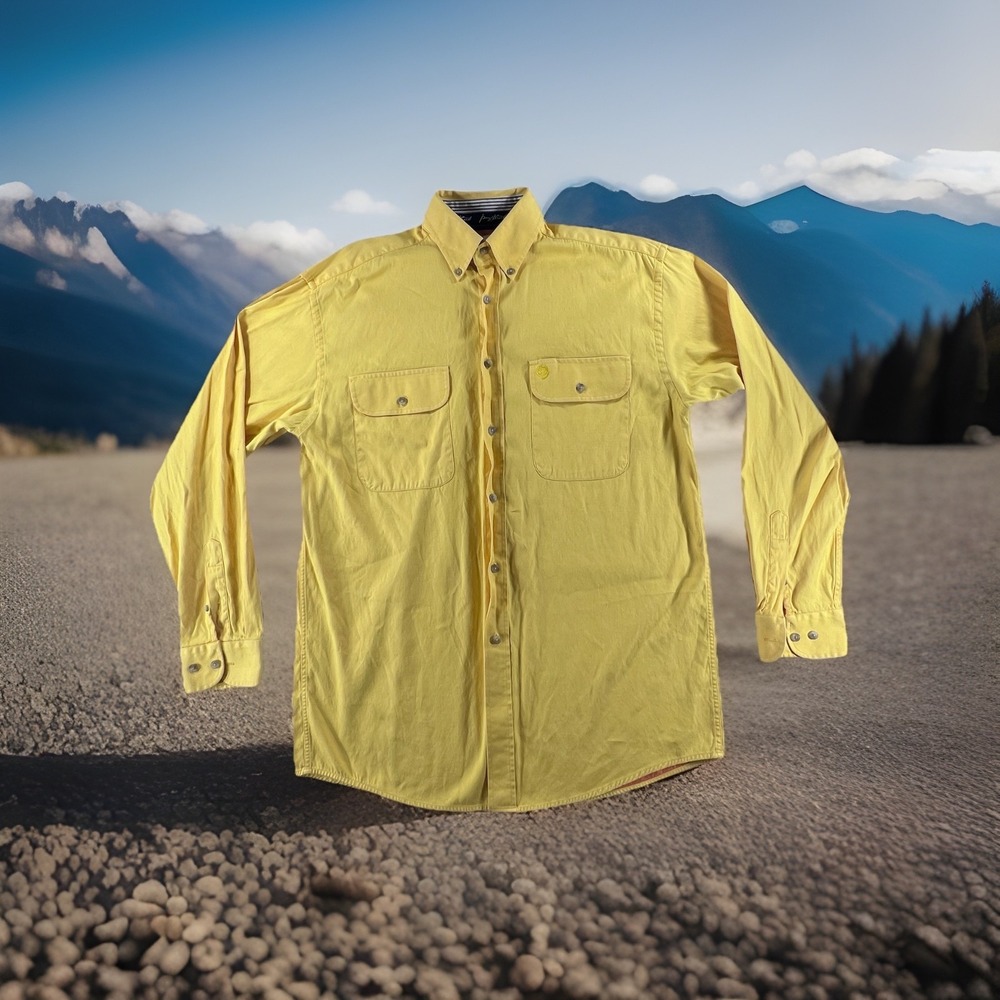 VTG | Wranler Shirt | Mens (M)  George Strait Bushpopper Cowboy Cut Collection |